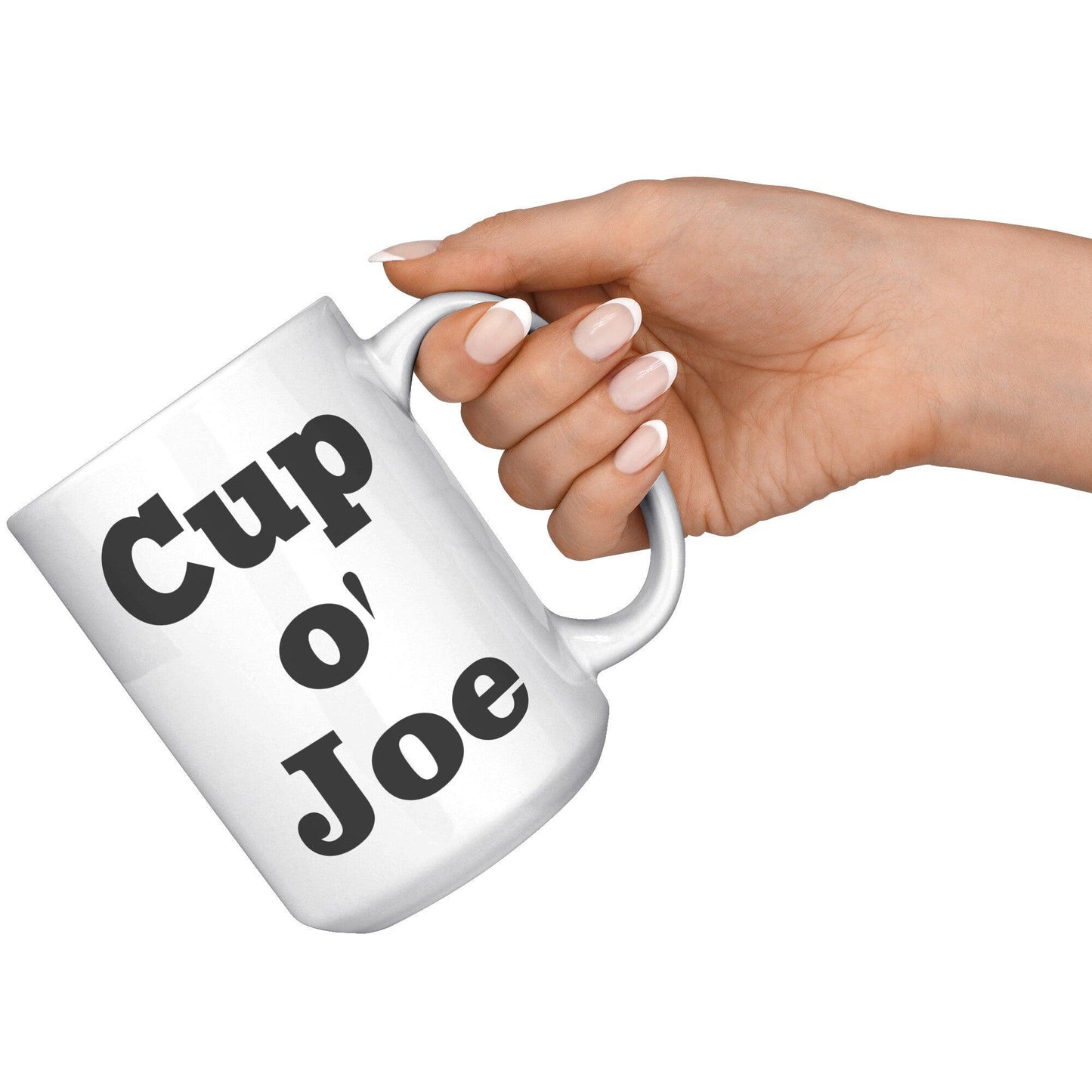 Cup O' Joe Kenda White Mug - TheGivenGet