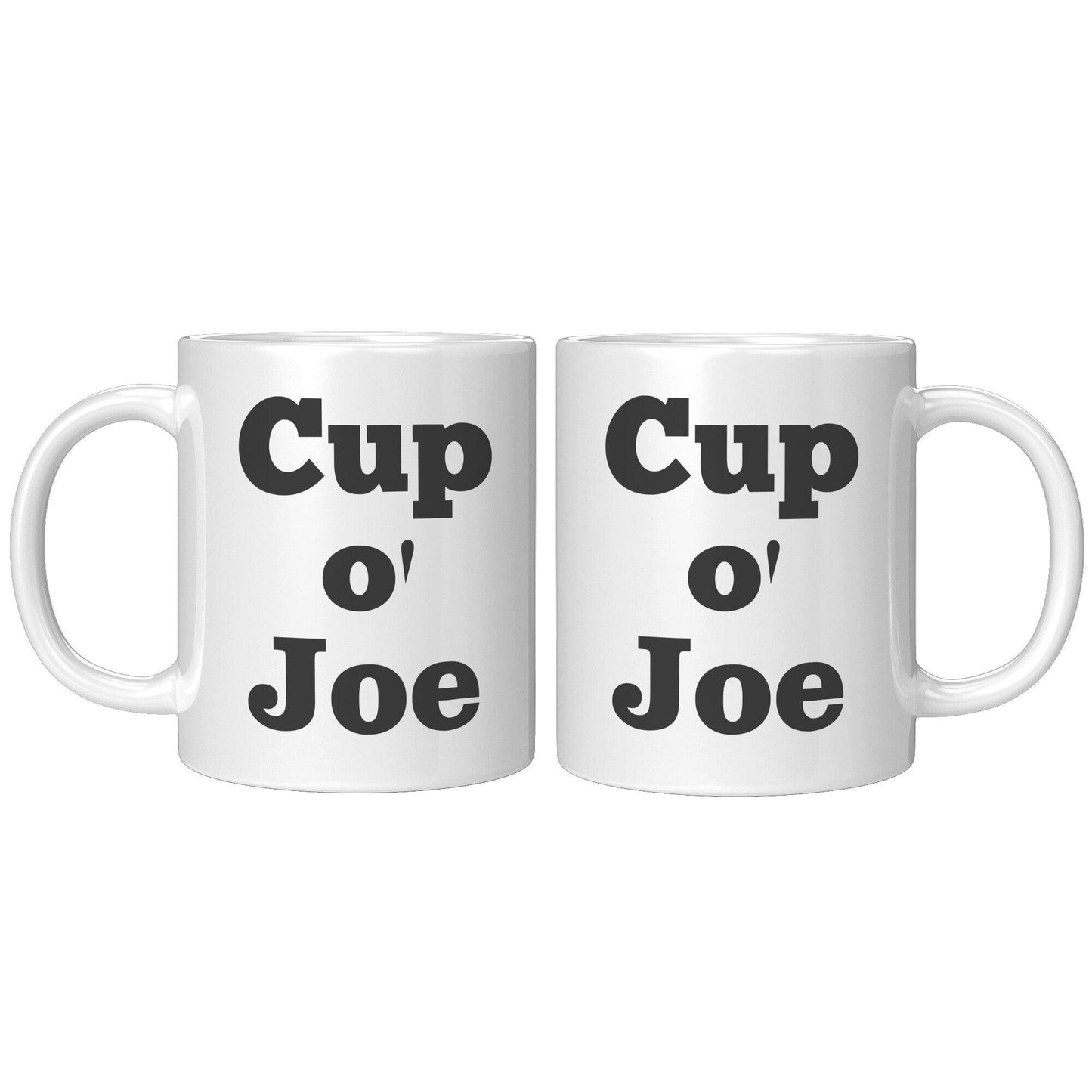 Cup O' Joe Kenda White Mug - TheGivenGet