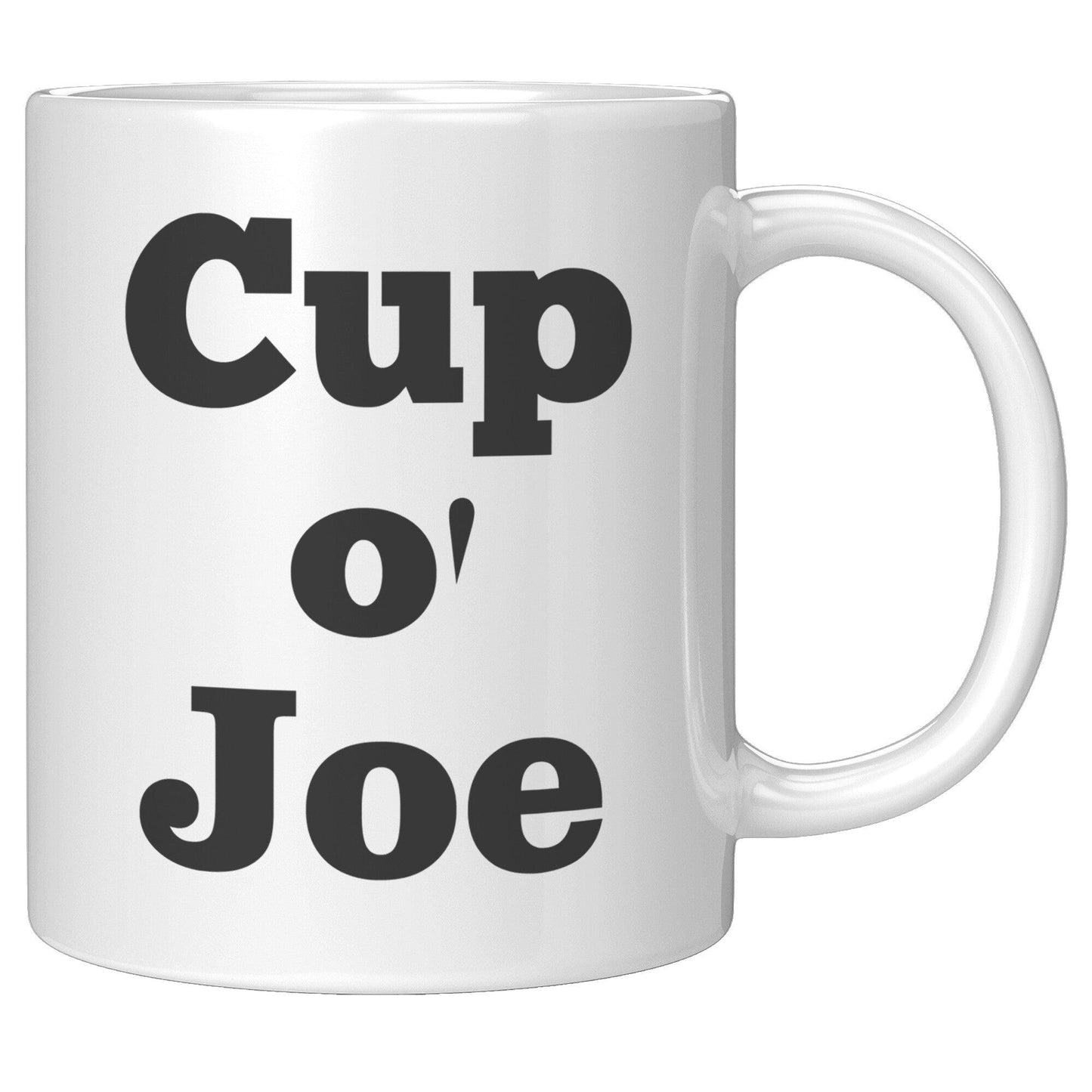 Cup O' Joe Kenda White Mug - TheGivenGet