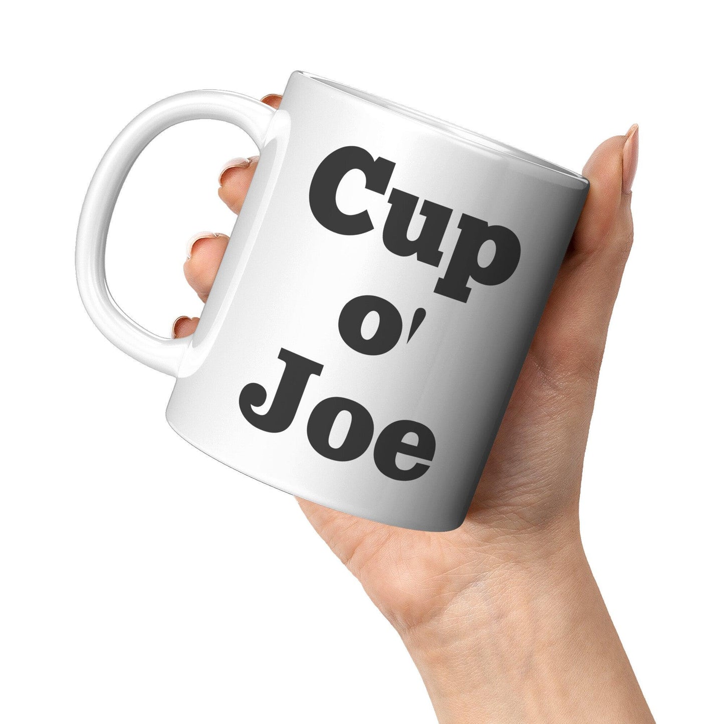 Cup O' Joe Kenda White Mug - TheGivenGet