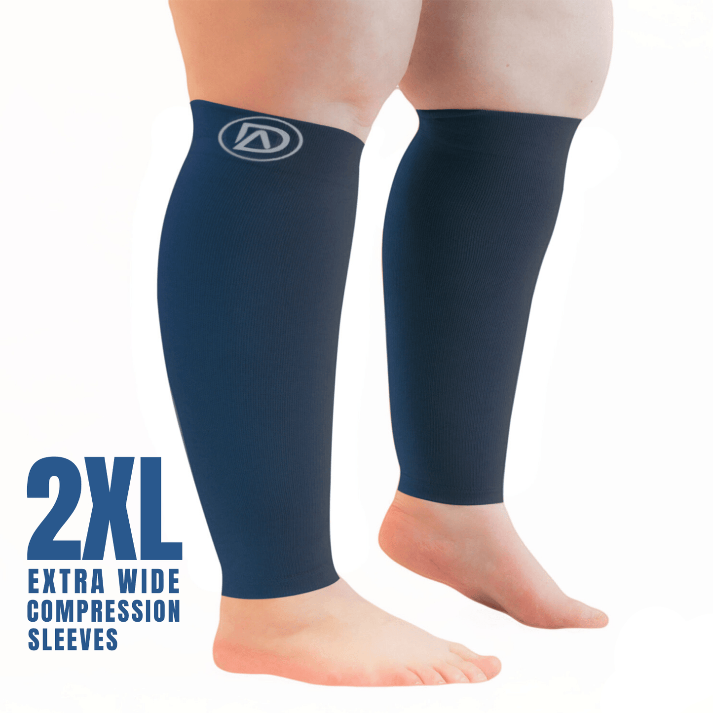 Dominion Active Compression Sleeves Wide Calf (1 Pair) (EL) 20-30 mmHg - TheGivenGet