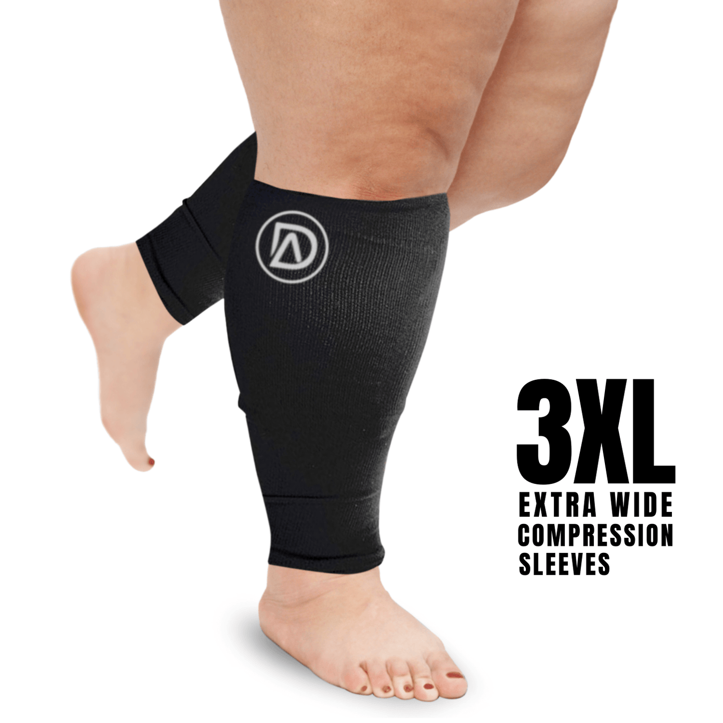 Dominion Active Compression Sleeves Wide Calf (1 Pair) (EL) 20-30 mmHg - TheGivenGet