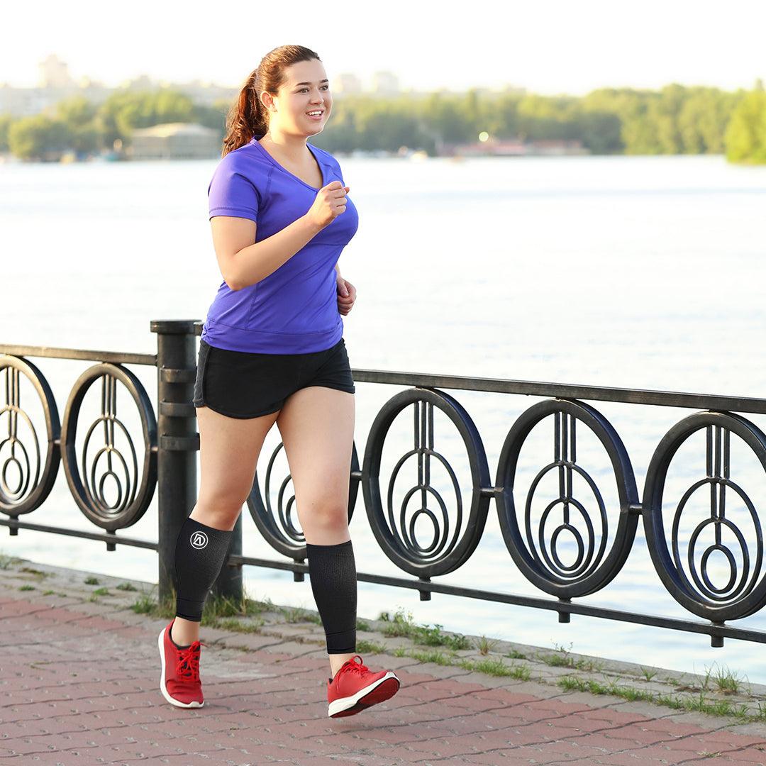 Dominion Active Compression Sleeves Wide Calf (1 Pair) (EL) 20-30 mmHg - TheGivenGet