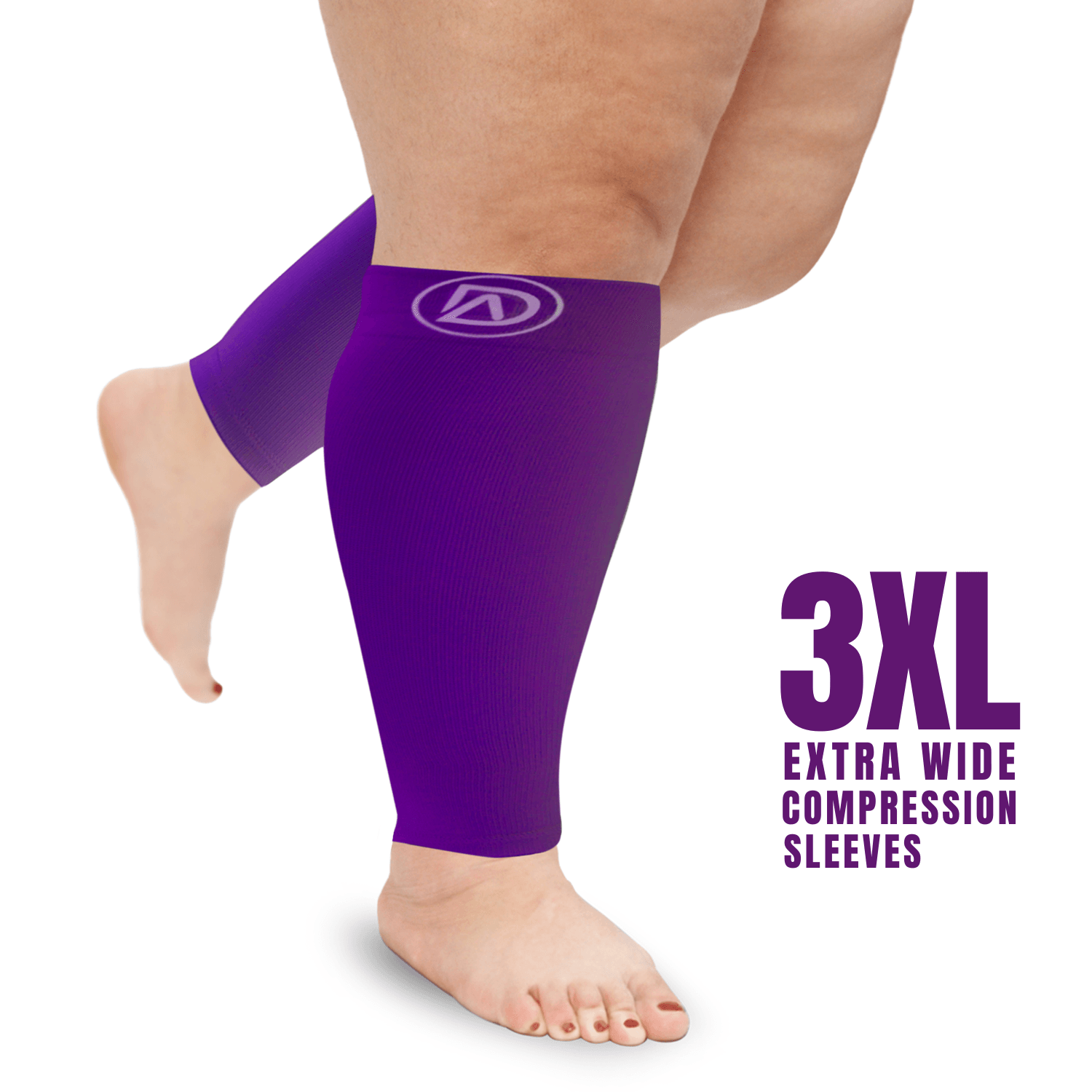 Dominion Active Compression Sleeves Wide Calf (1 Pair) (EL) 20-30 mmHg - TheGivenGet