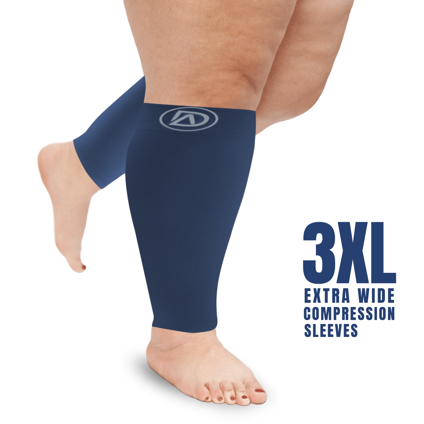 Dominion Active Compression Sleeves Wide Calf (1 Pair) (EL) 20-30 mmHg - TheGivenGet