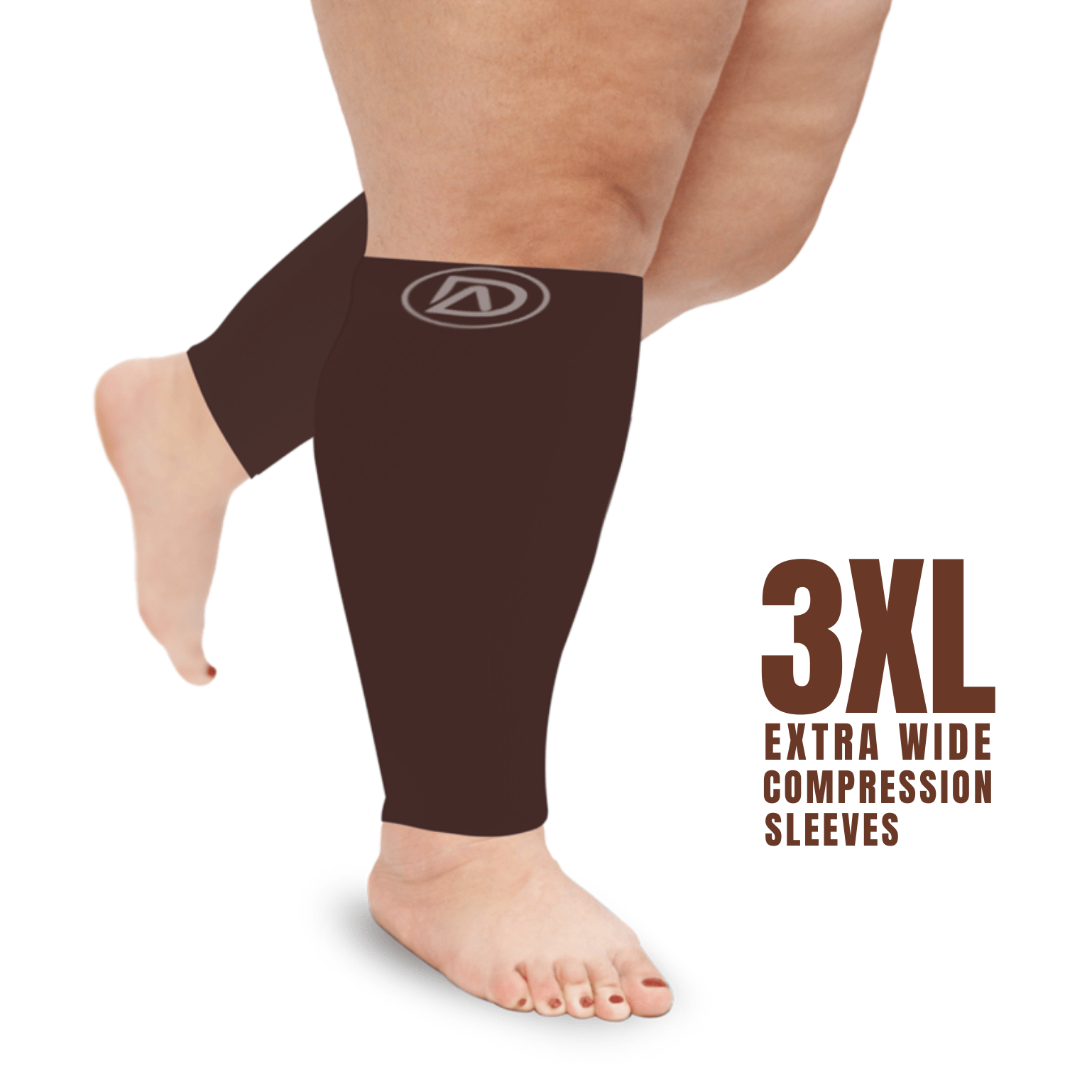 Dominion Active Compression Sleeves Wide Calf (1 Pair) (EL) 20-30 mmHg - TheGivenGet