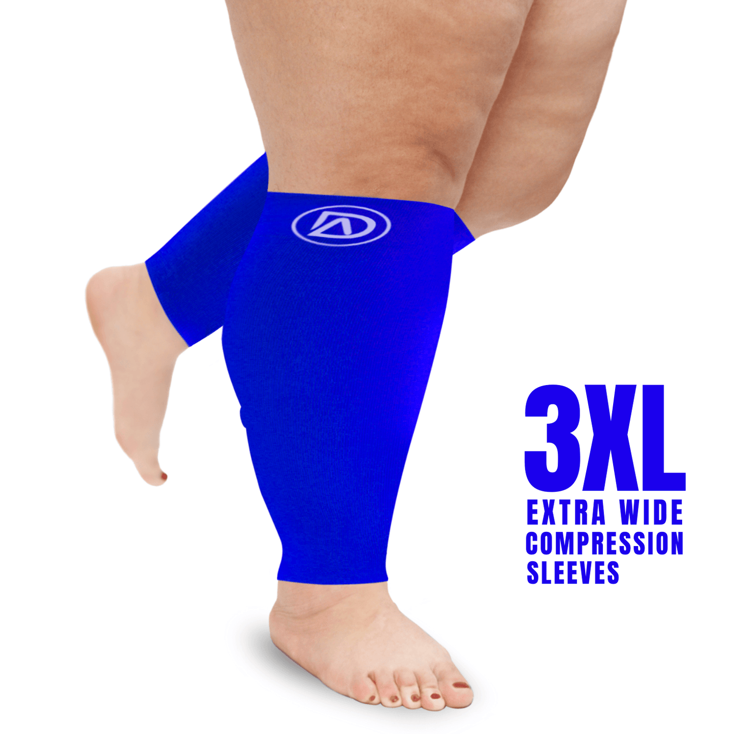 Dominion Active Compression Sleeves Wide Calf (1 Pair) (EL) 20-30 mmHg - TheGivenGet