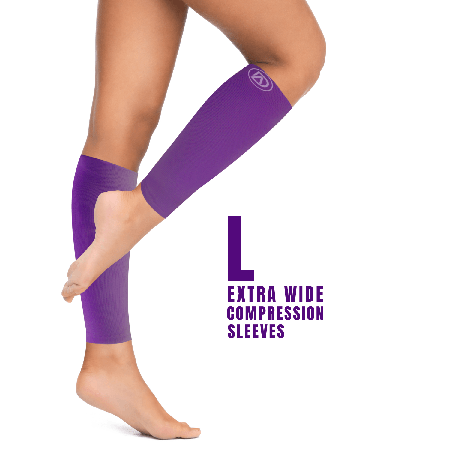Dominion Active Compression Sleeves Wide Calf (1 Pair) (EL) 20-30 mmHg - TheGivenGet