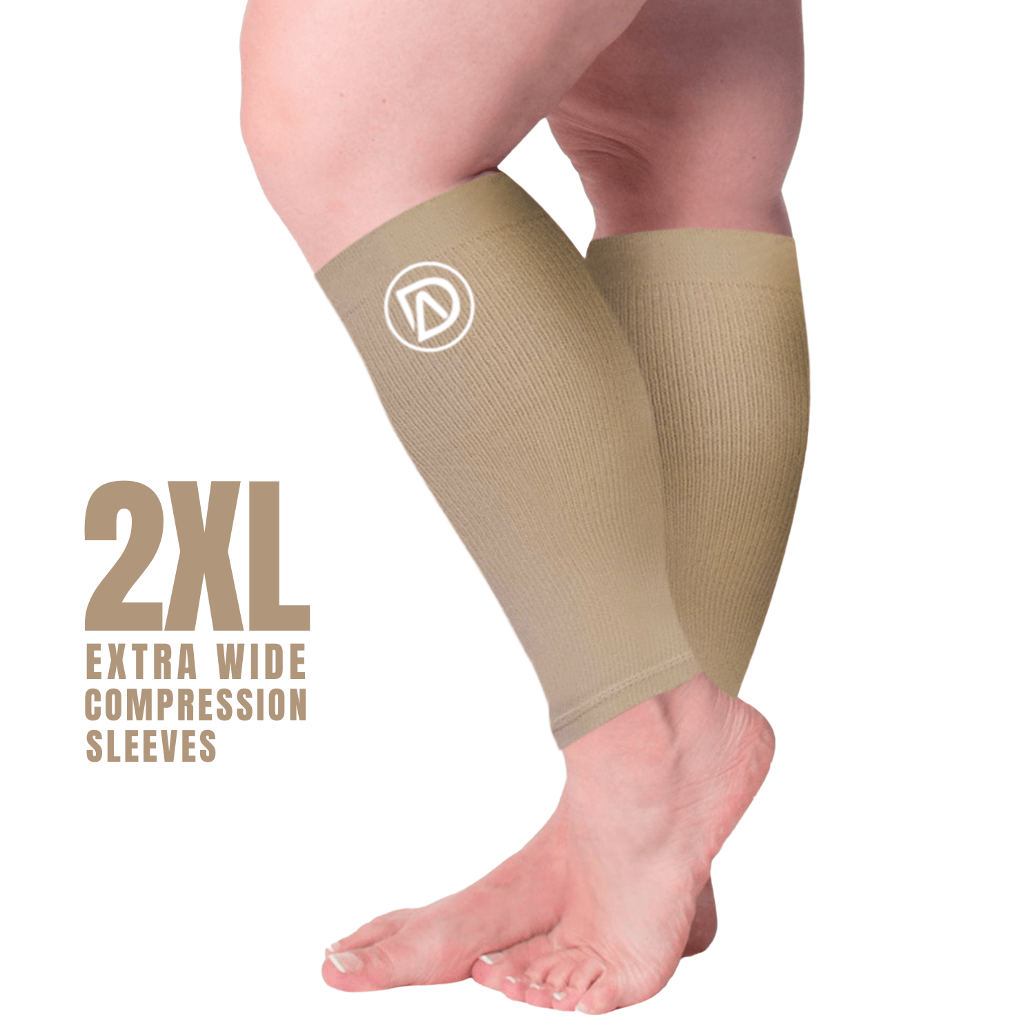 Dominion Active Compression Sleeves Wide Calf (1 Pair) (EL) 20-30 mmHg - TheGivenGet