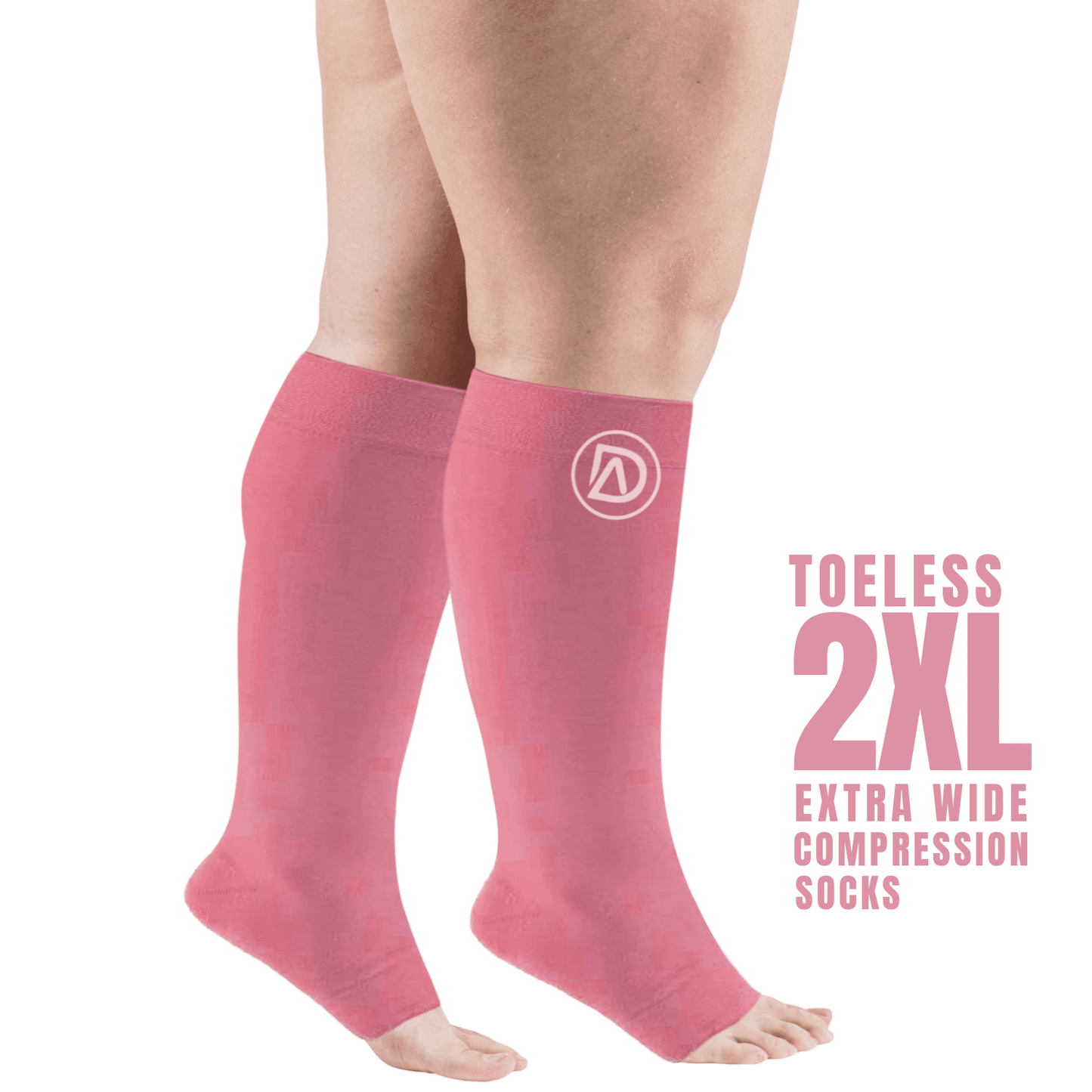 Dominion Active Compression Sleeves Wide Calf (1 Pair) (EL) 20-30 mmHg - TheGivenGet