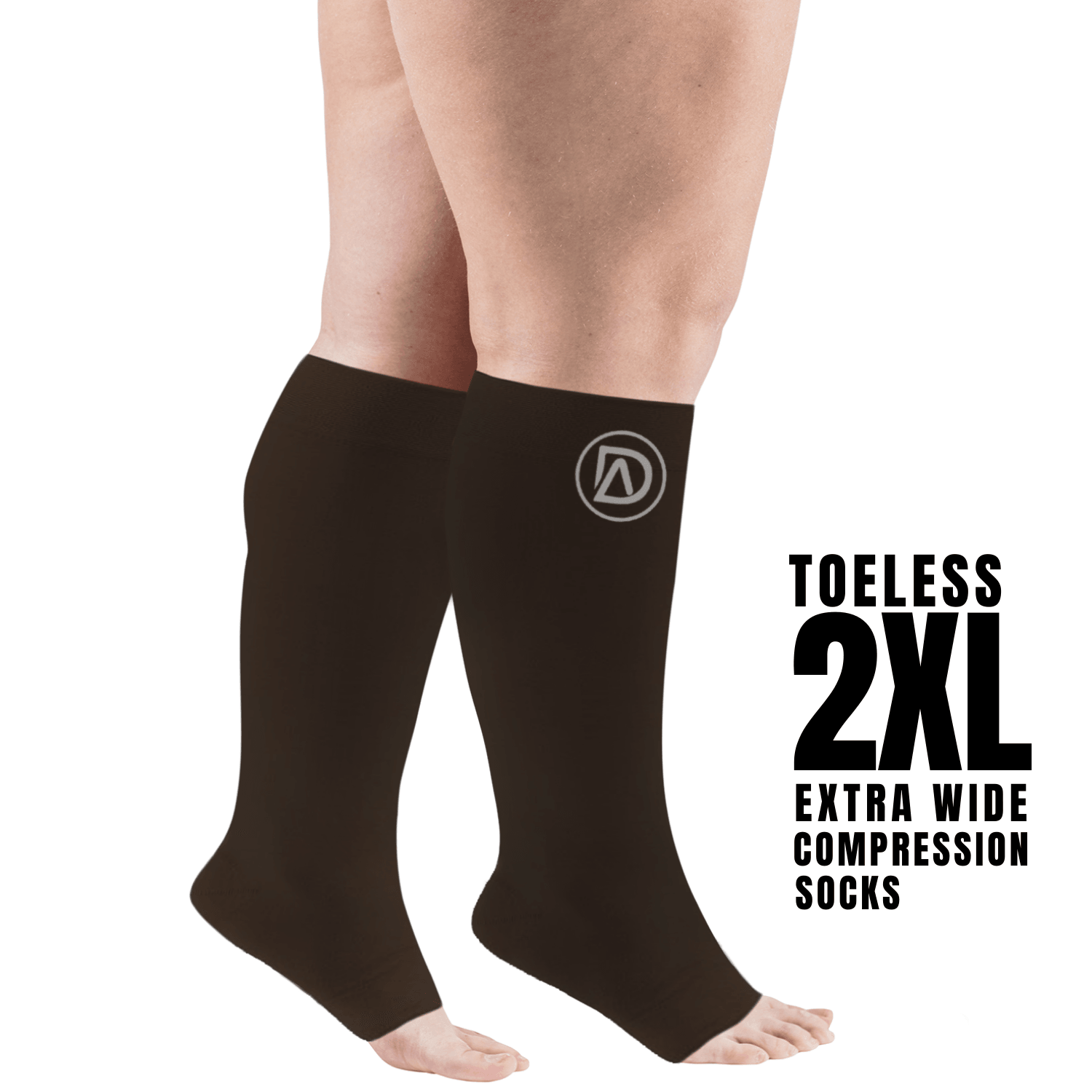 Dominion Active Compression Sleeves Wide Calf (1 Pair) (EL) 20-30 mmHg - TheGivenGet