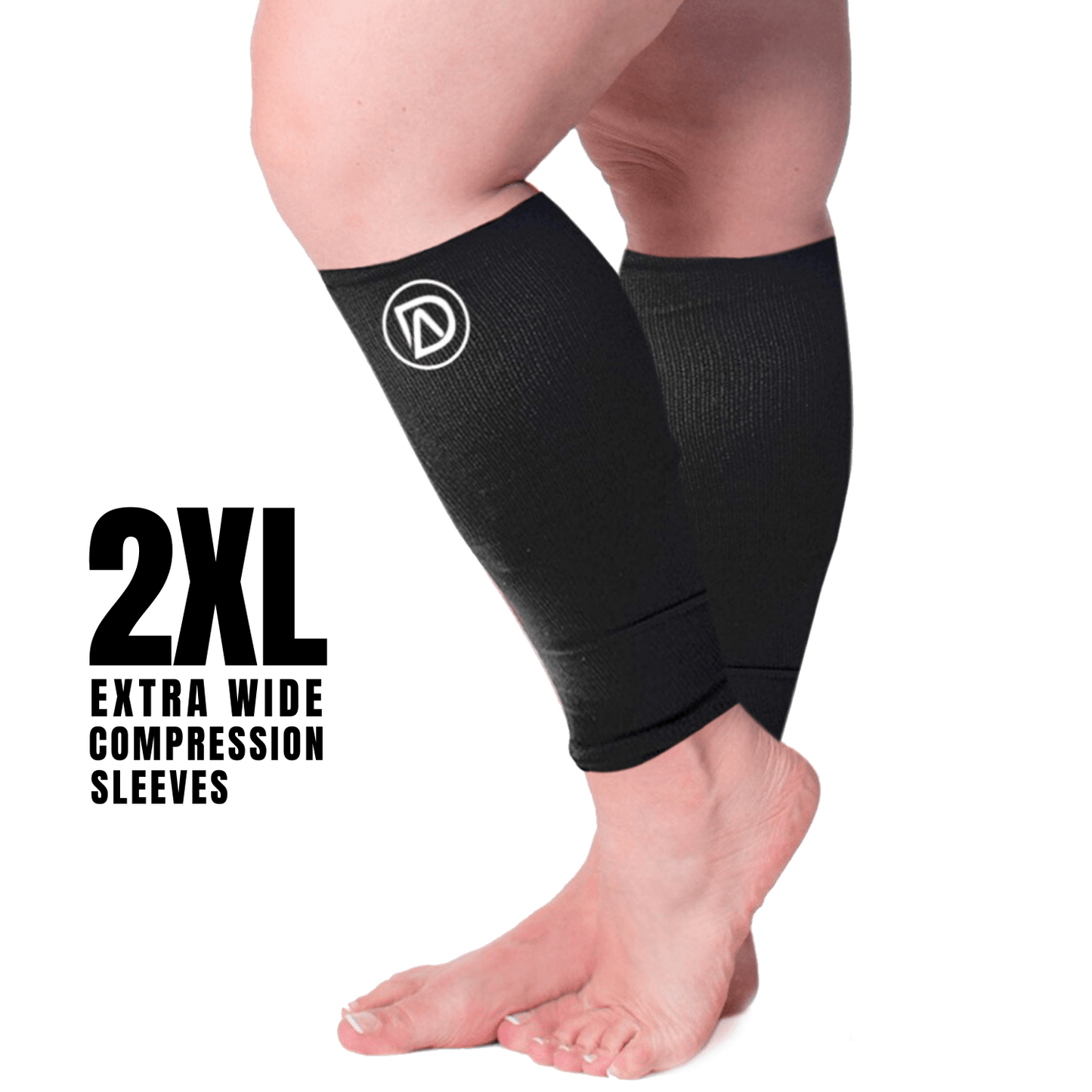 Dominion Active Compression Sleeves Wide Calf (1 Pair) (EL) 20-30 mmHg - TheGivenGet