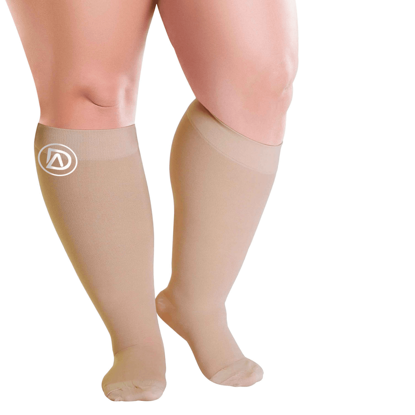Dominion Active Compression Sleeves Wide Calf (1 Pair) (EL) 20-30 mmHg - TheGivenGet