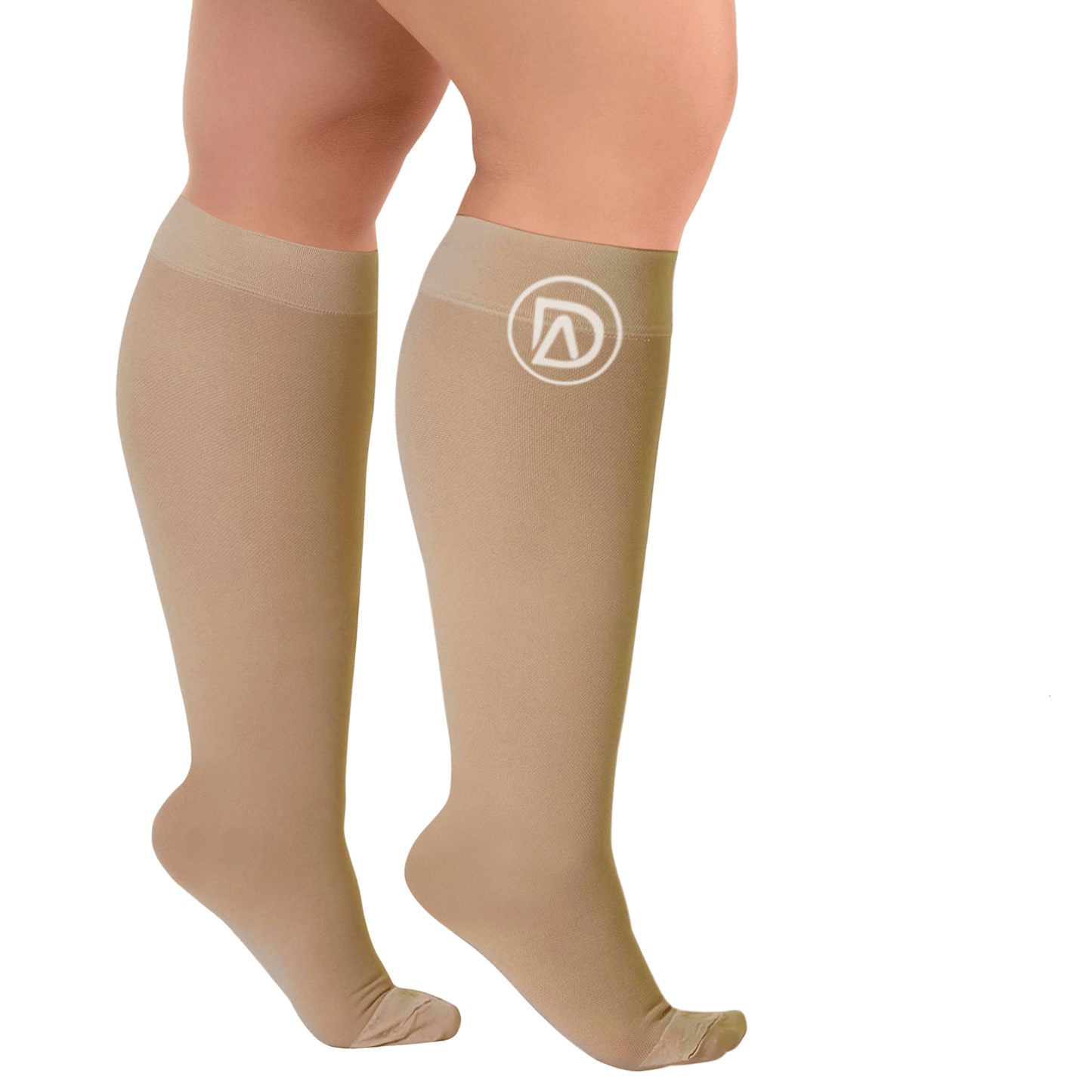 Dominion Active Compression Sleeves Wide Calf (1 Pair) (EL) 20-30 mmHg - TheGivenGet