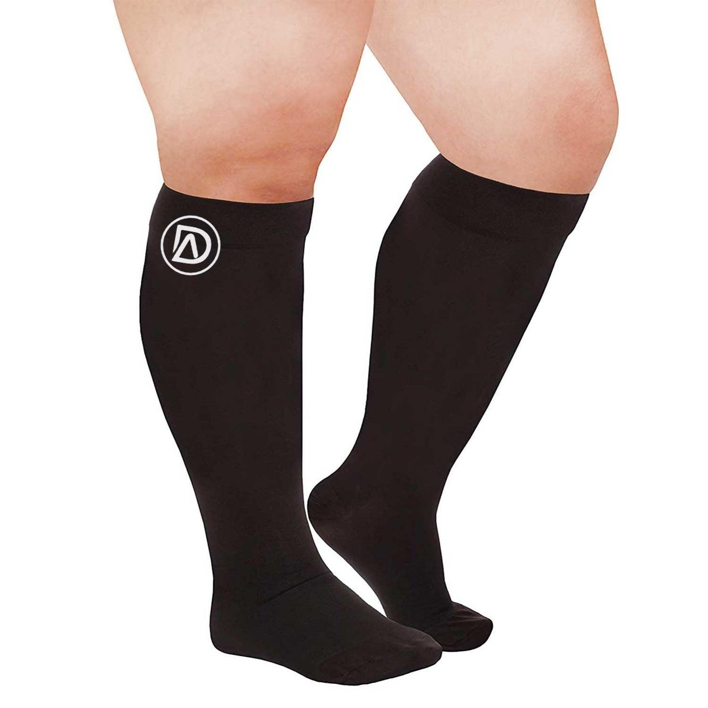 Dominion Active Compression Sleeves Wide Calf (1 Pair) (EL) 20-30 mmHg - TheGivenGet