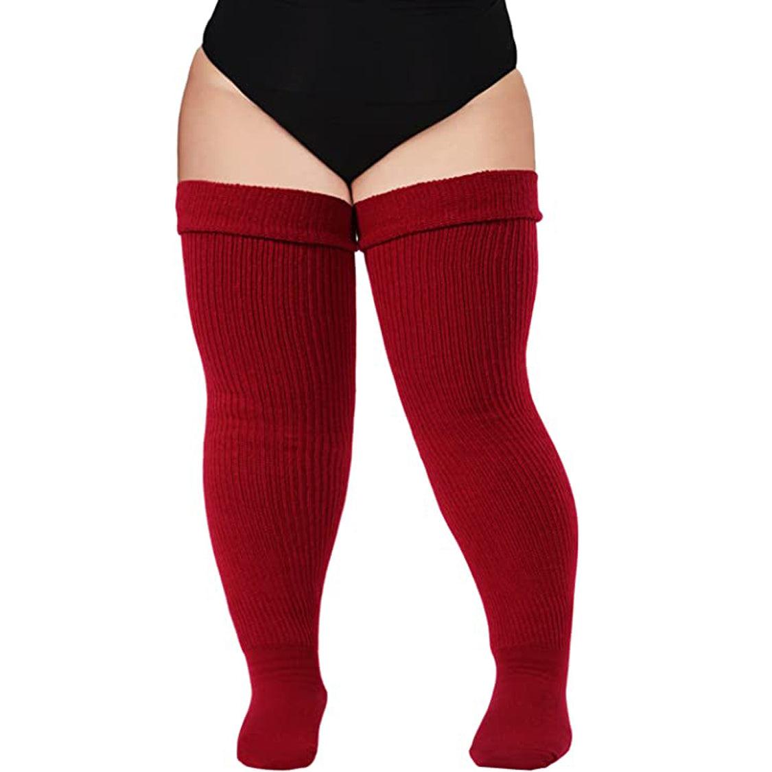 Dominion Extra Long & Thick Thigh High Socks - TheGivenGet