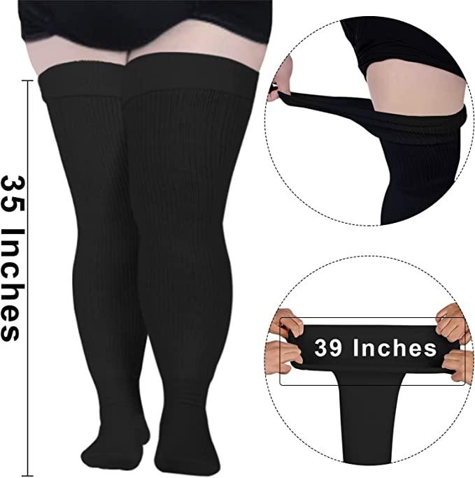 Dominion Extra Long & Thick Thigh High Socks - TheGivenGet