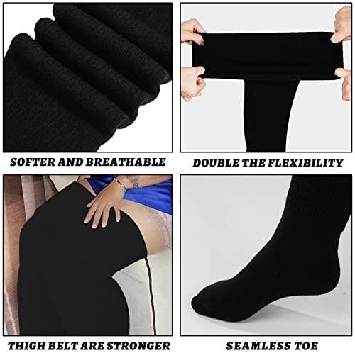 Dominion Extra Long & Thick Thigh High Socks - TheGivenGet