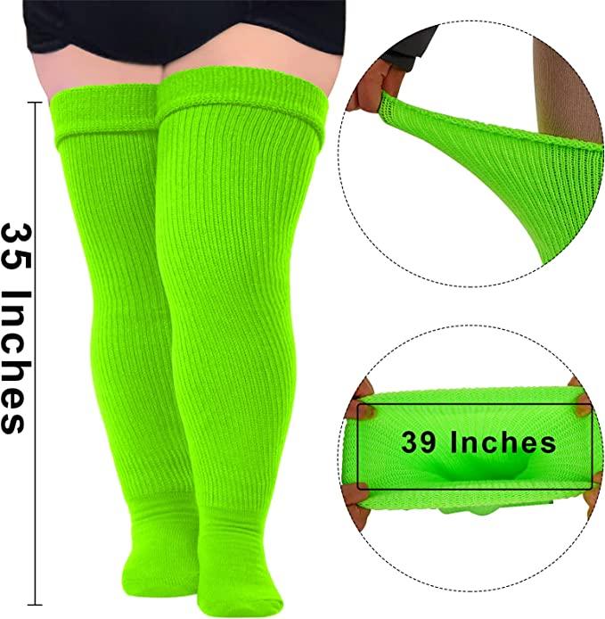 Dominion Extra Long & Thick Thigh High Socks - TheGivenGet