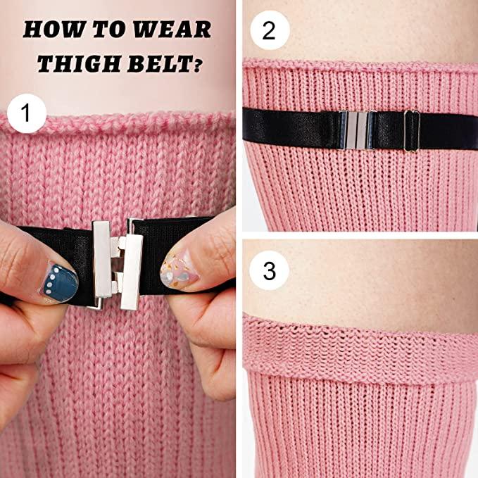 Dominion Extra Long & Thick Thigh High Socks - TheGivenGet