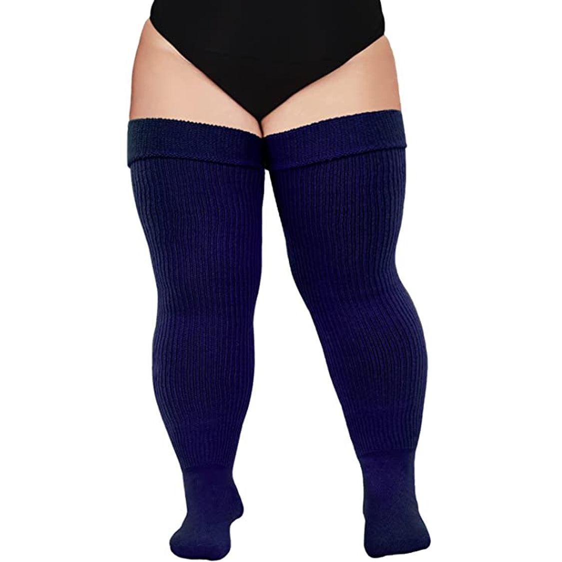 Dominion Extra Long & Thick Thigh High Socks - TheGivenGet