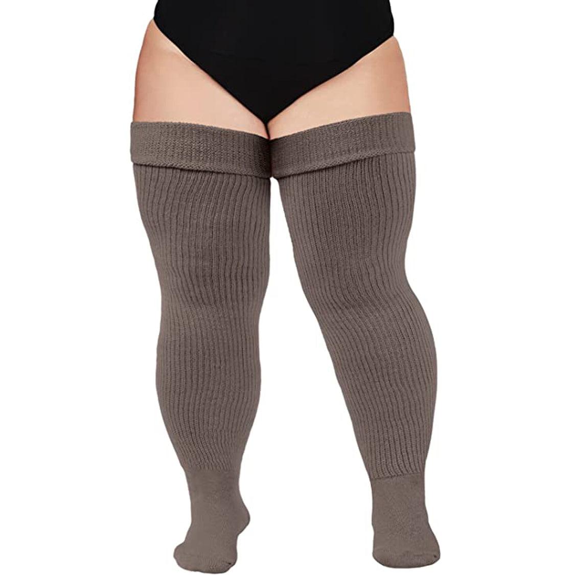 Dominion Extra Long & Thick Thigh High Socks - TheGivenGet