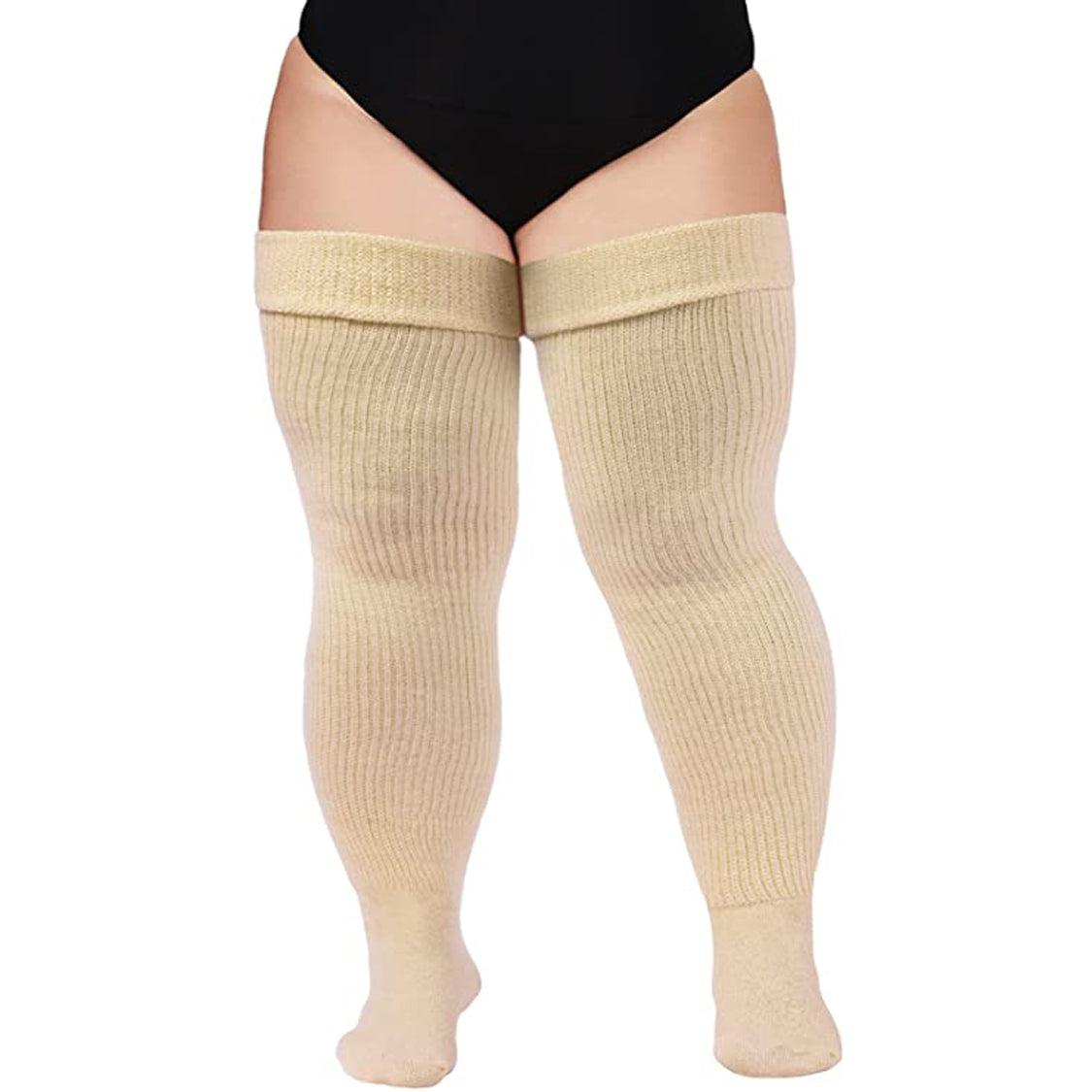 Dominion Extra Long & Thick Thigh High Socks - TheGivenGet