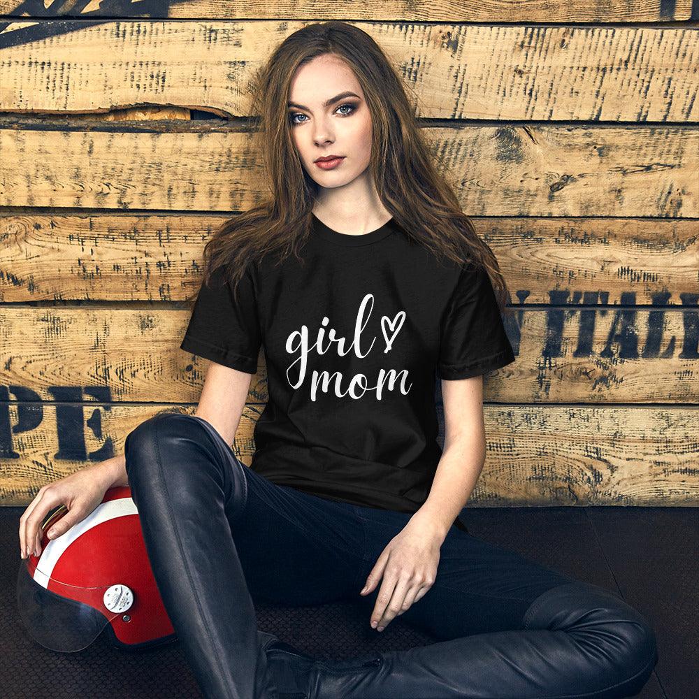 Girl Love Mom Unisex T-Shirt - TheGivenGet