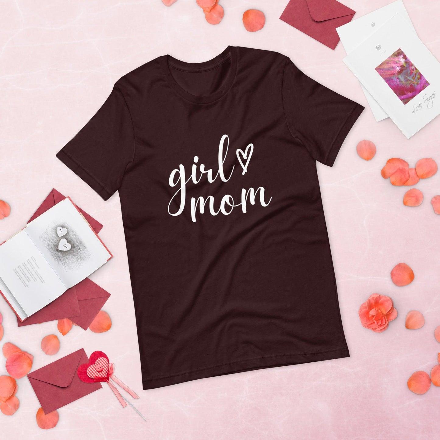 Girl Love Mom Unisex T-Shirt - TheGivenGet