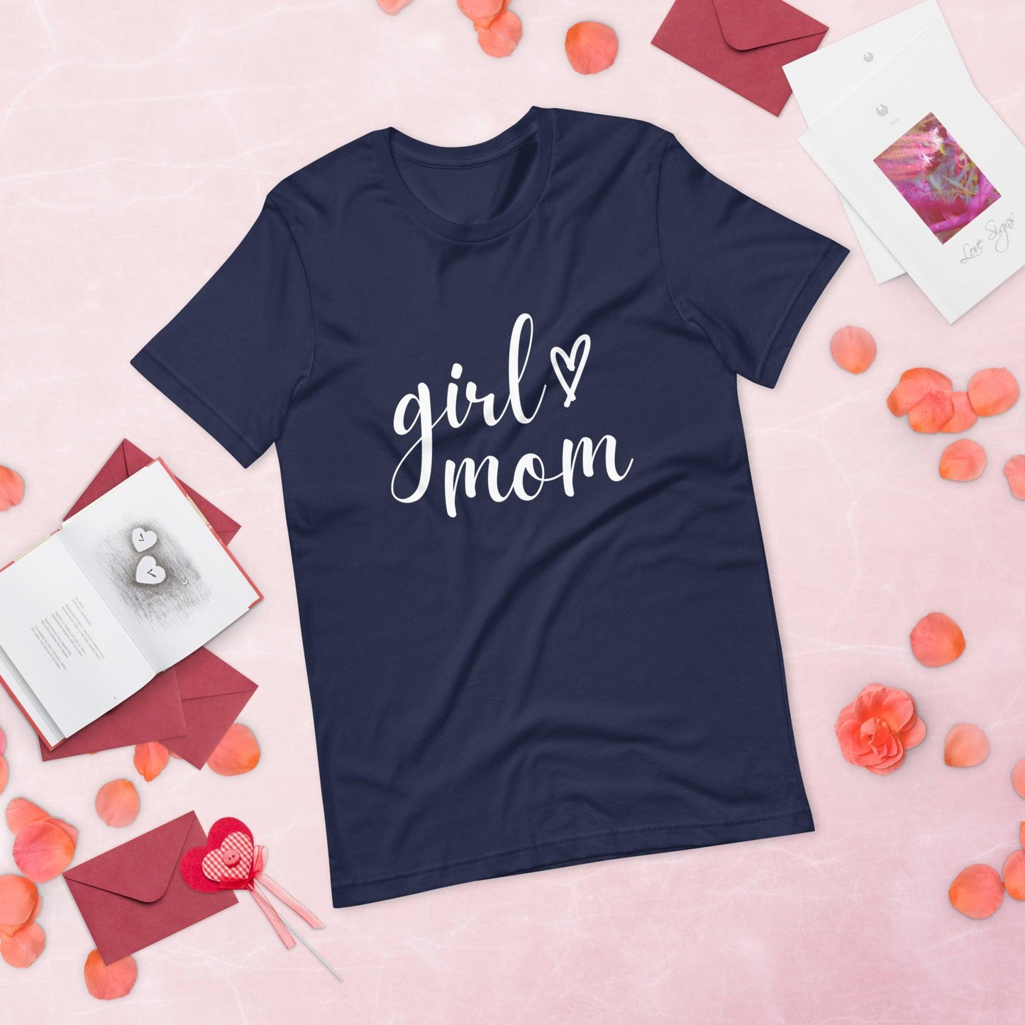 Girl Love Mom Unisex T-Shirt - TheGivenGet