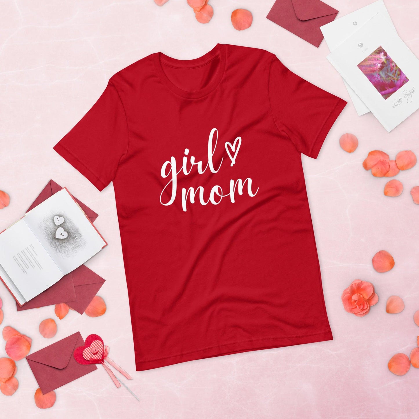 Girl Love Mom Unisex T-Shirt - TheGivenGet