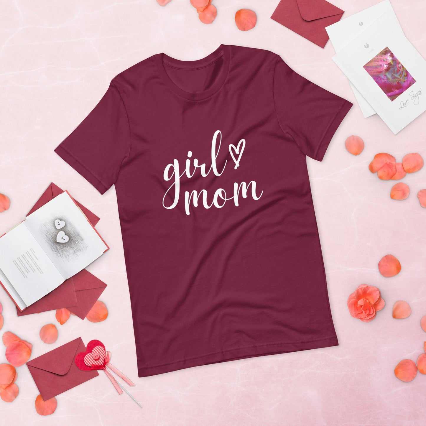 Girl Love Mom Unisex T-Shirt - TheGivenGet