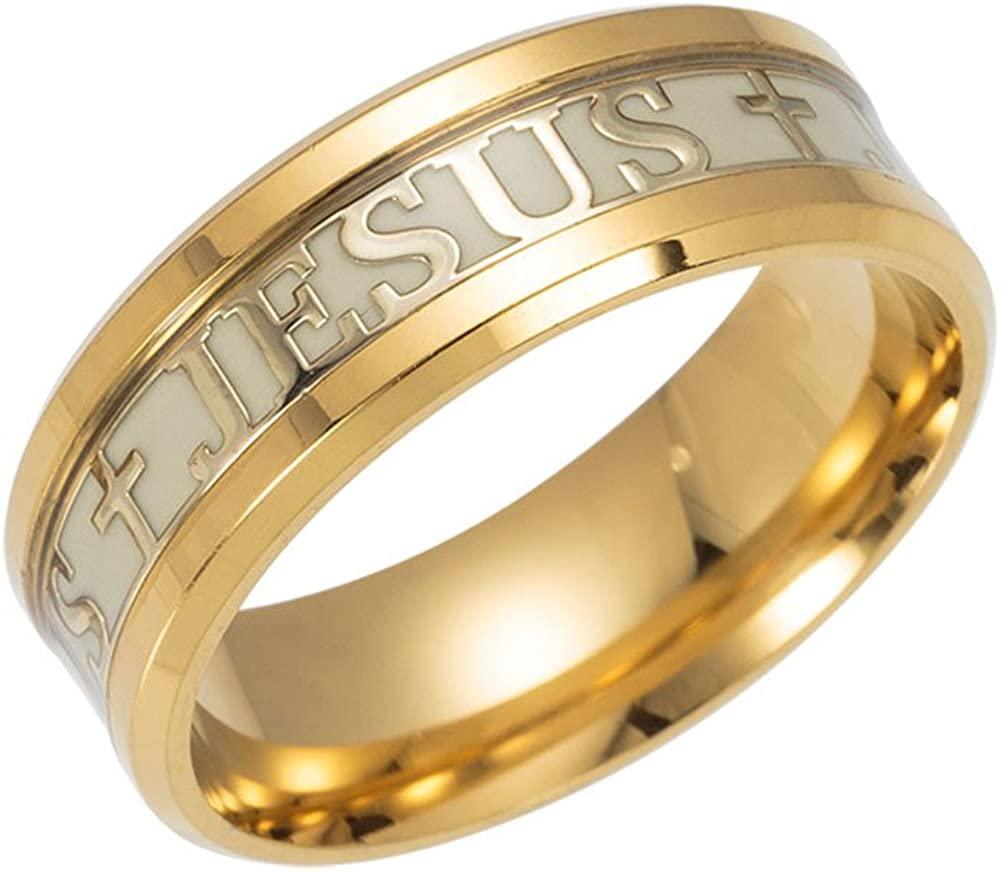 Glowing In The Dark Jesus Ring - TheGivenGet
