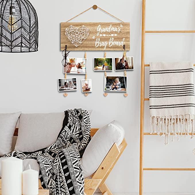 Grandma Brag Board, Grandma Gifts Photo Holder - TheGivenGet
