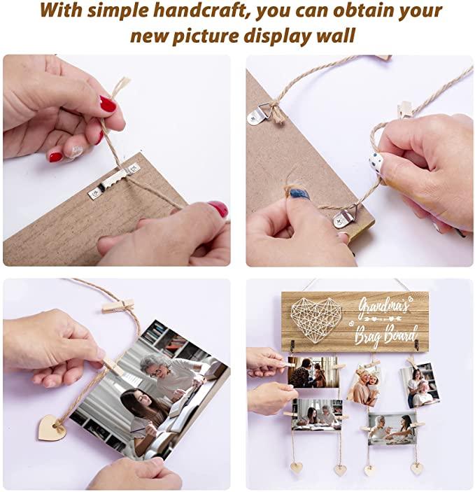 Grandma Brag Board, Grandma Gifts Photo Holder - TheGivenGet