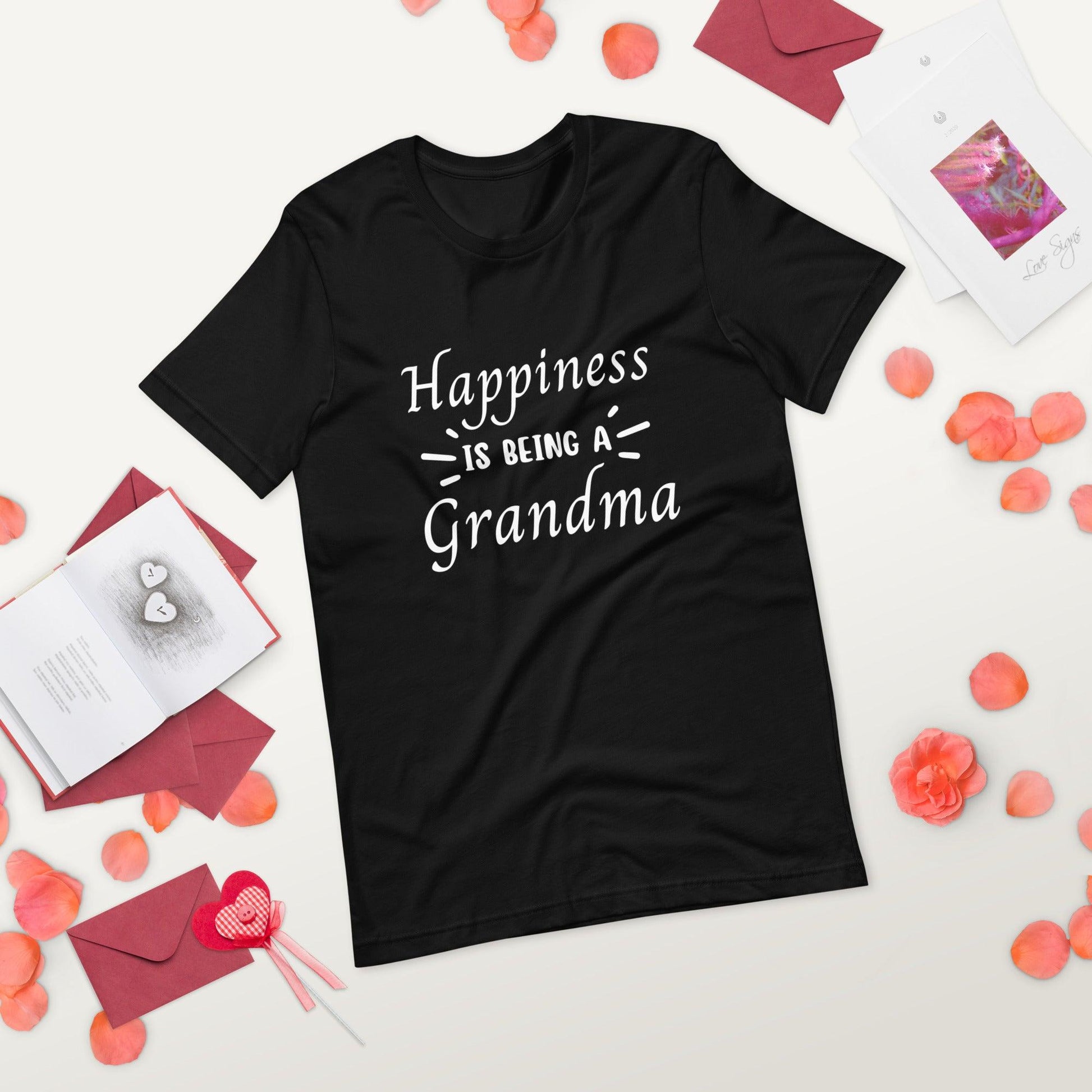 Happiness Is Being A Grandma Unisex T-Shirt - TheGivenGet