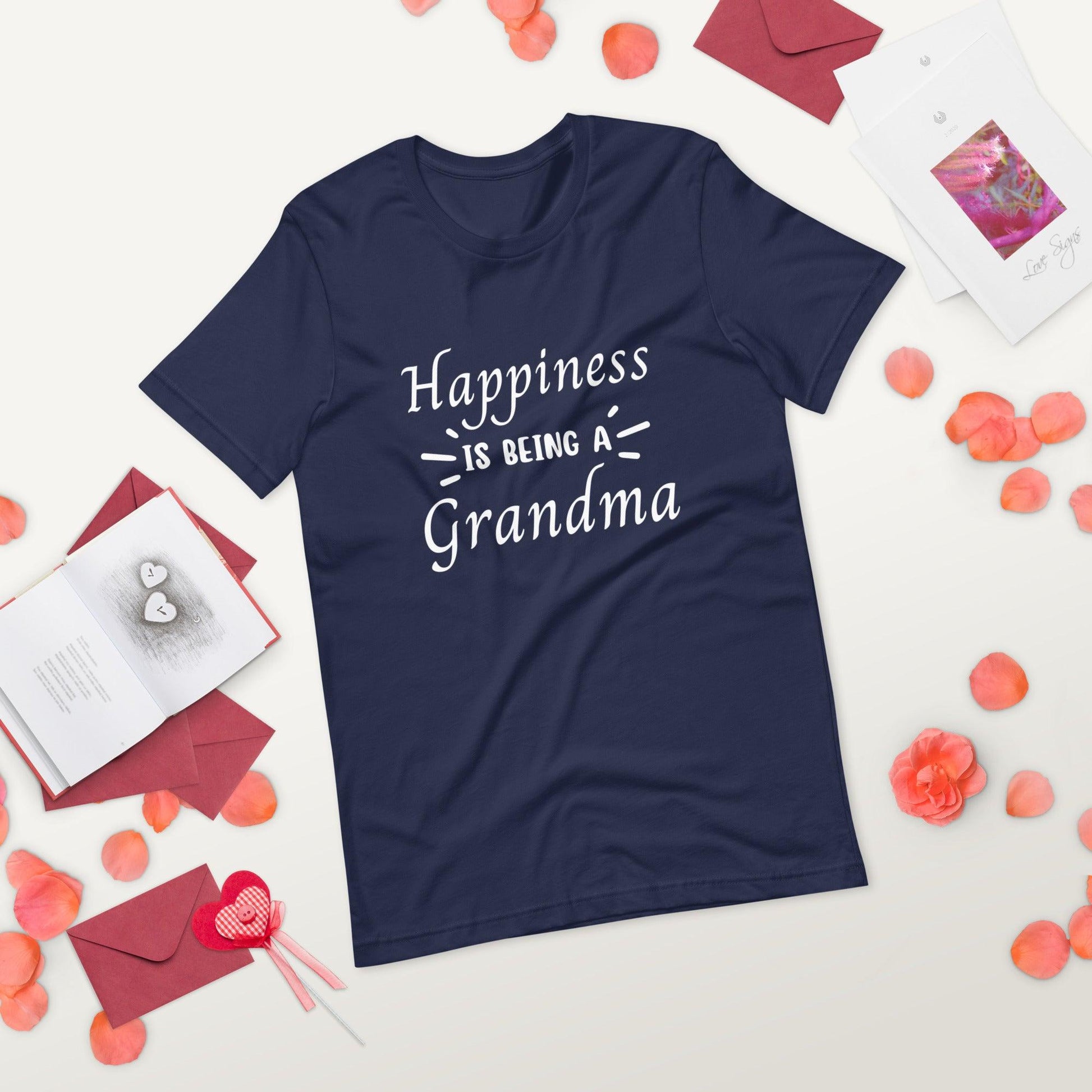 Happiness Is Being A Grandma Unisex T-Shirt - TheGivenGet