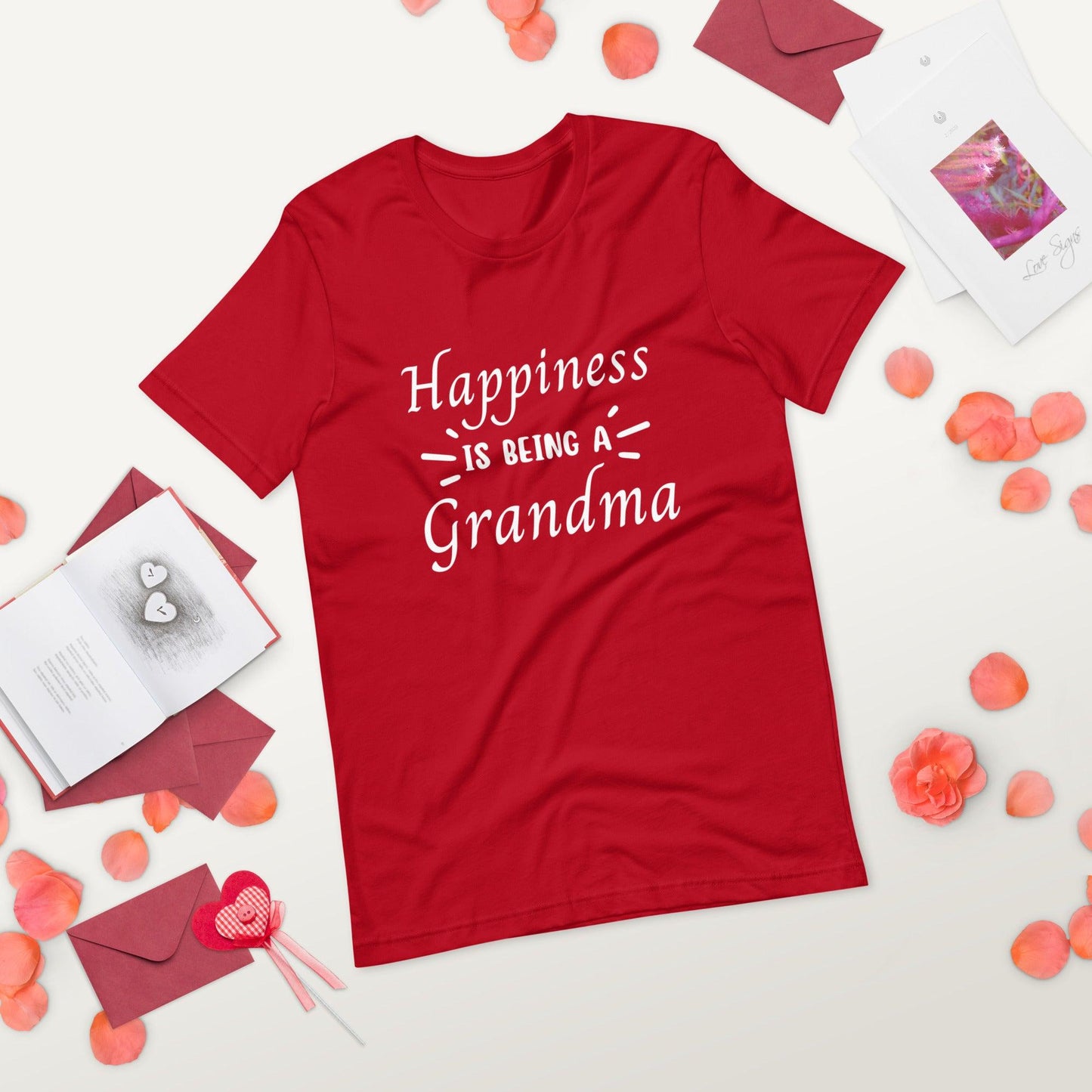 Happiness Is Being A Grandma Unisex T-Shirt - TheGivenGet