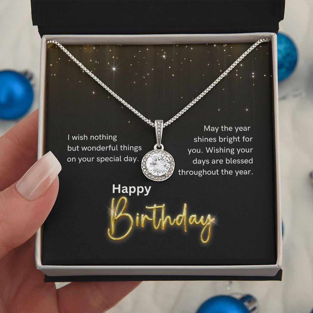 Happy Birthday Eternal Hope Necklace - TheGivenGet