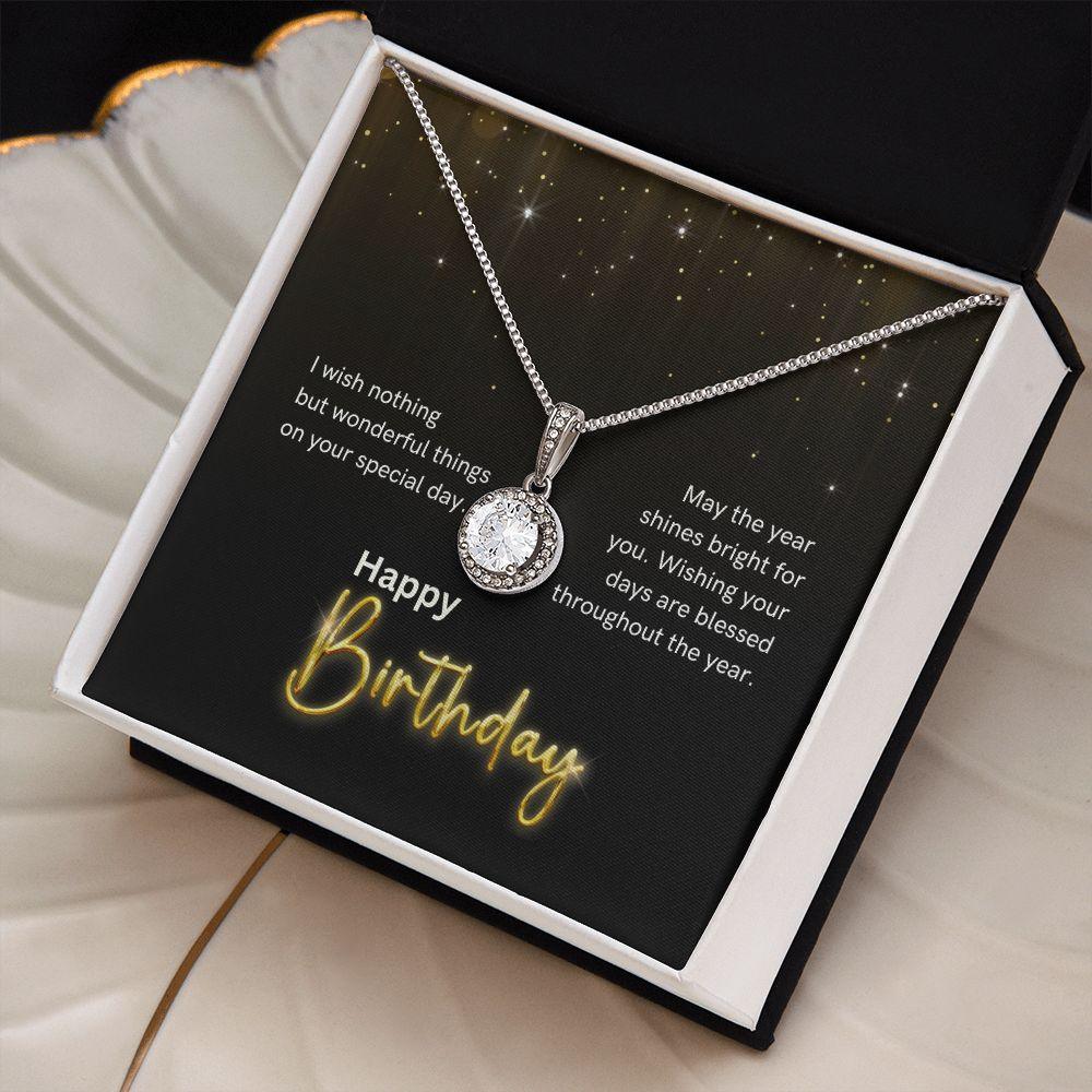 Happy Birthday Eternal Hope Necklace - TheGivenGet