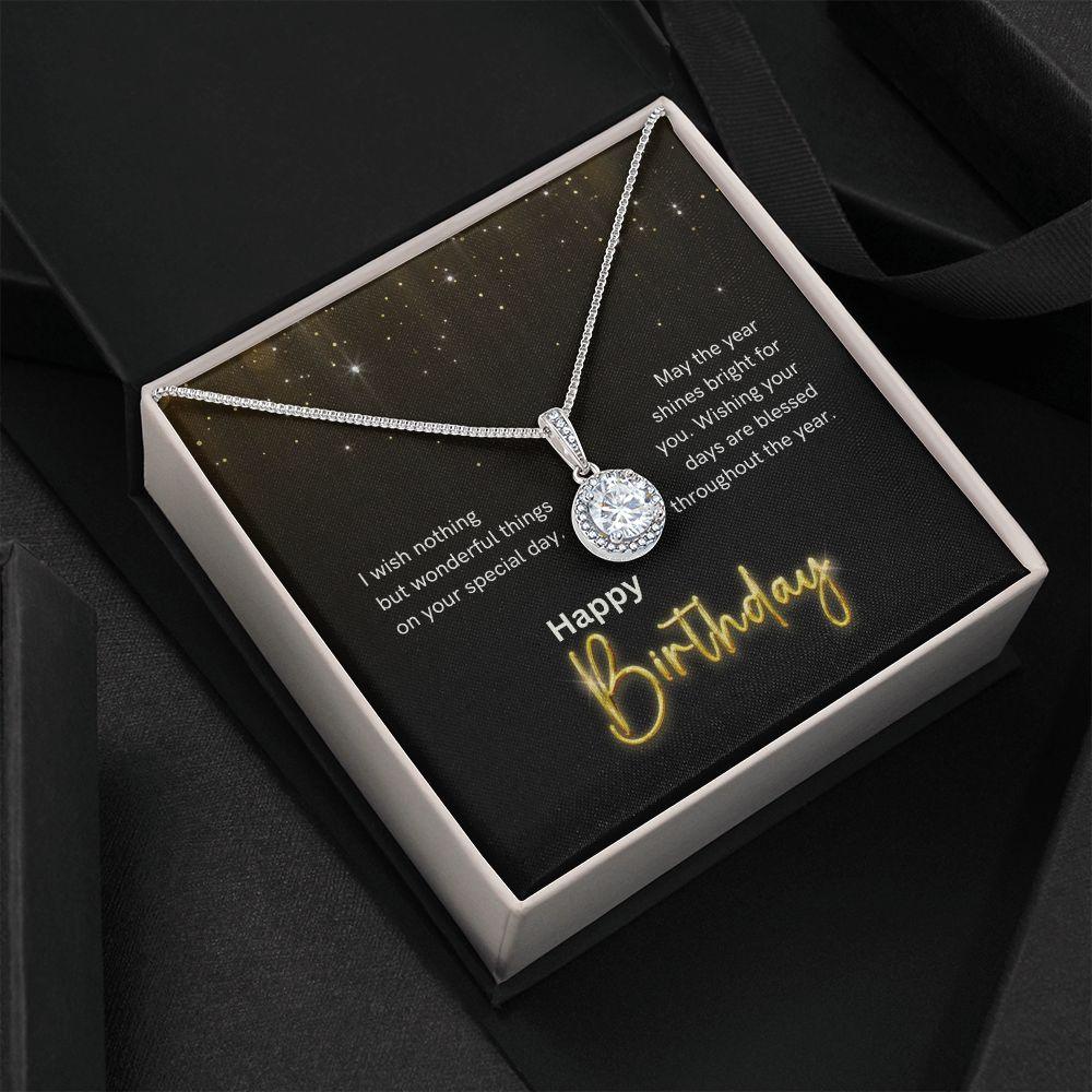 Happy Birthday Eternal Hope Necklace - TheGivenGet