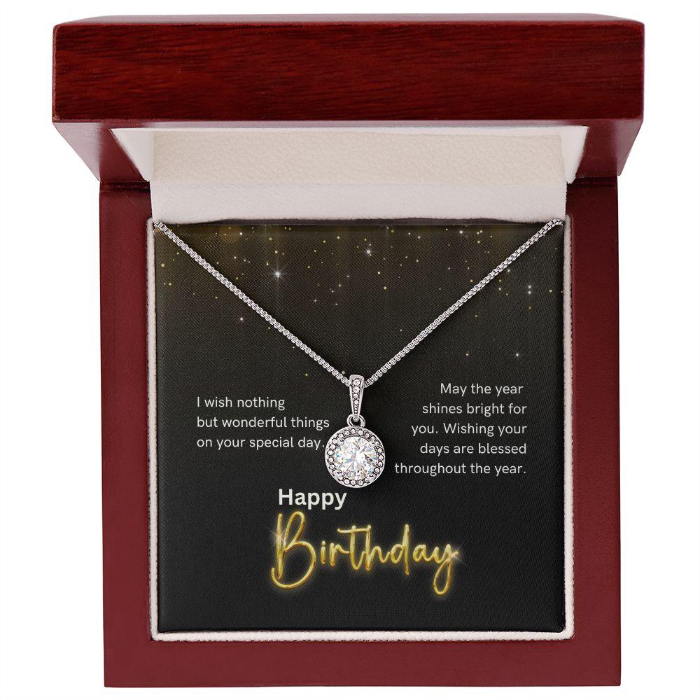 Happy Birthday Eternal Hope Necklace - TheGivenGet