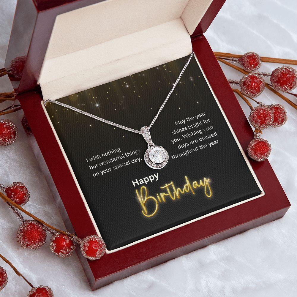 Happy Birthday Eternal Hope Necklace - TheGivenGet