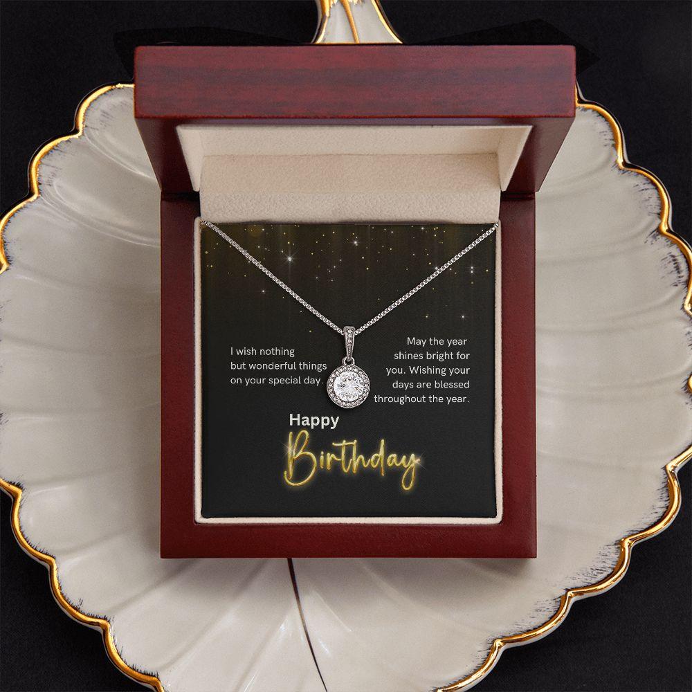 Happy Birthday Eternal Hope Necklace - TheGivenGet
