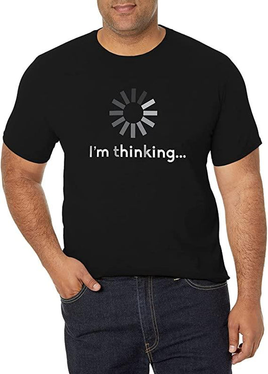 I'm Thinking Hanes Men’s Short Sleeve Graphic T-shirt - TheGivenGet