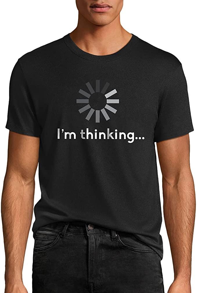 I'm Thinking Hanes Men’s Short Sleeve Graphic T-shirt - TheGivenGet
