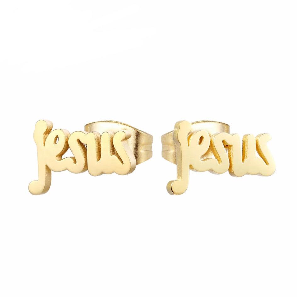 Jesus Stud Earrings - TheGivenGet