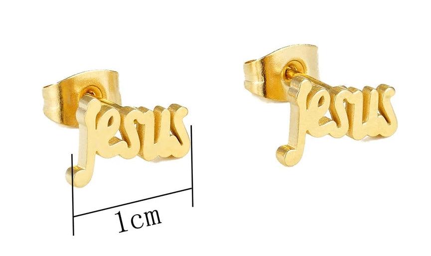 Jesus Stud Earrings - TheGivenGet