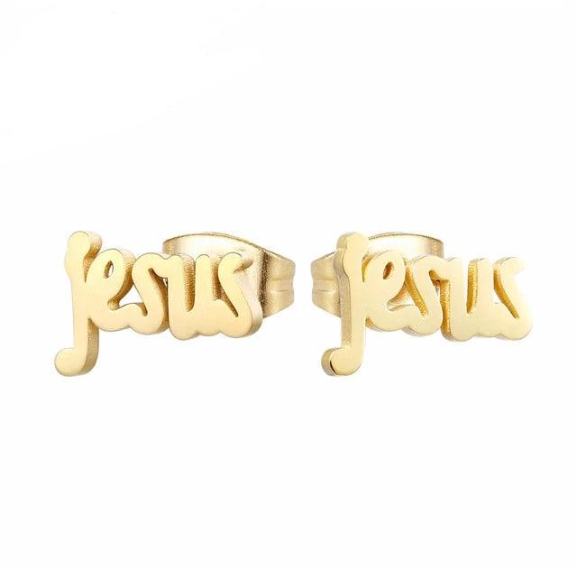 Jesus Stud Earrings - TheGivenGet
