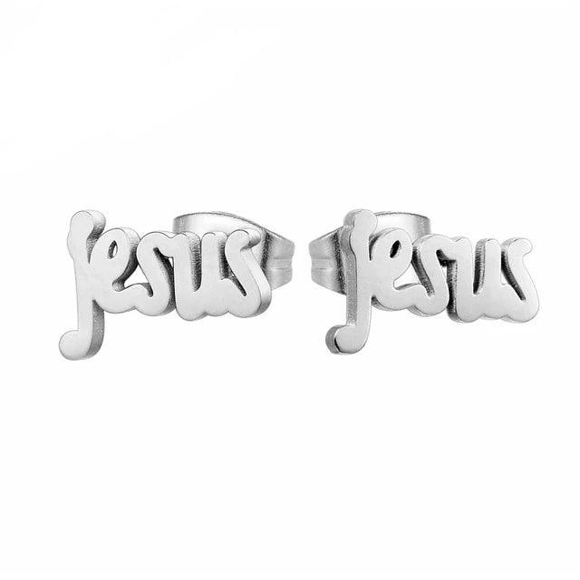 Jesus Stud Earrings - TheGivenGet